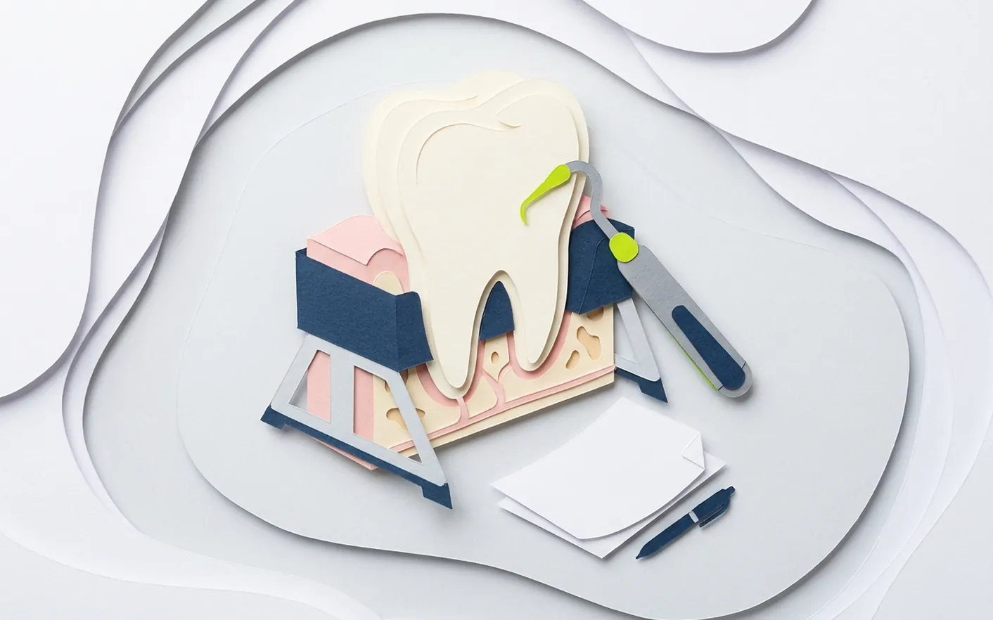 Come si compone un preventivo dal dentista? Foto dello studio di Via Posarelli.